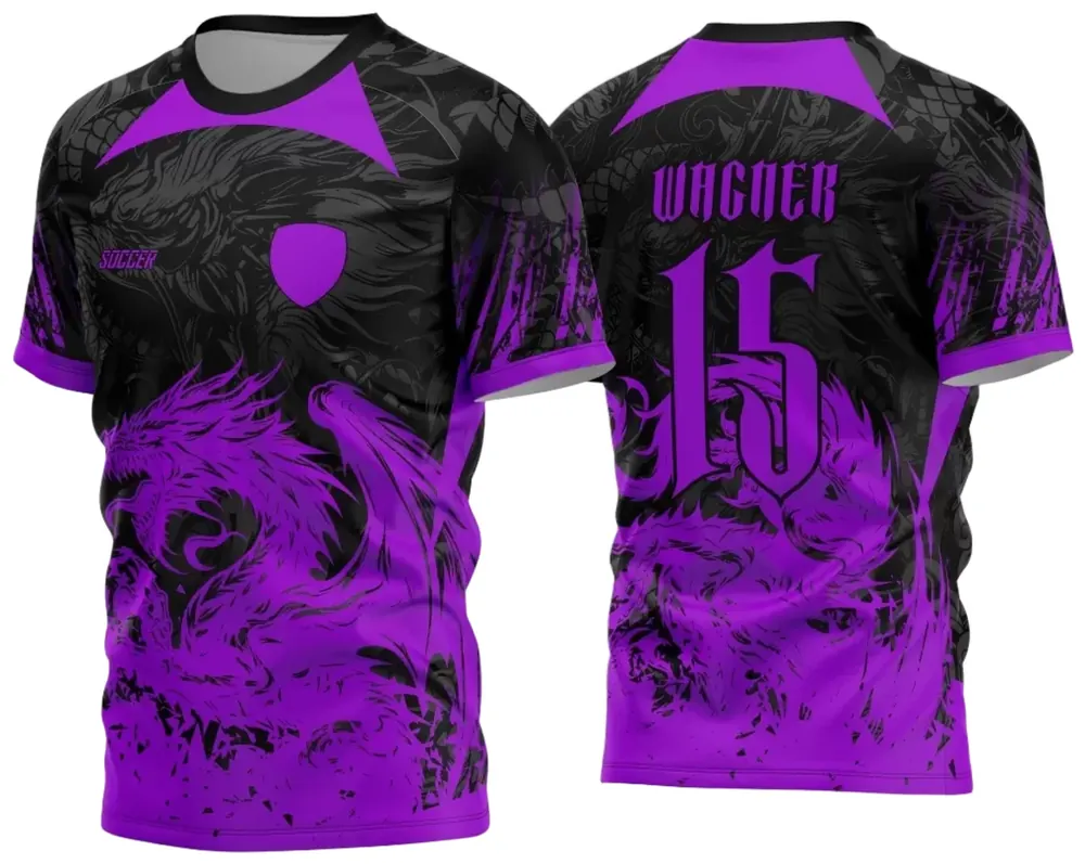 Arte Vetor Camisa Interclasse Dragão 2024 Modelo 07