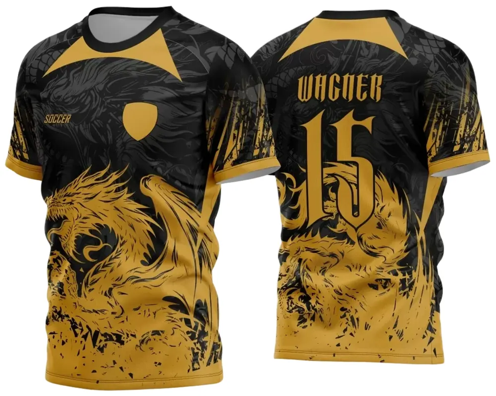 Arte Vetor Camisa Interclasse Dragão 2024 Modelo 04