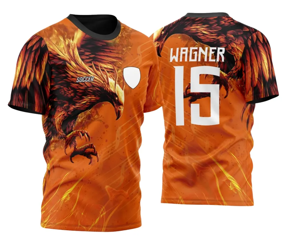 Arte Vetor Camisa InterClasse Fenix Fogo 2024 Modelo 03