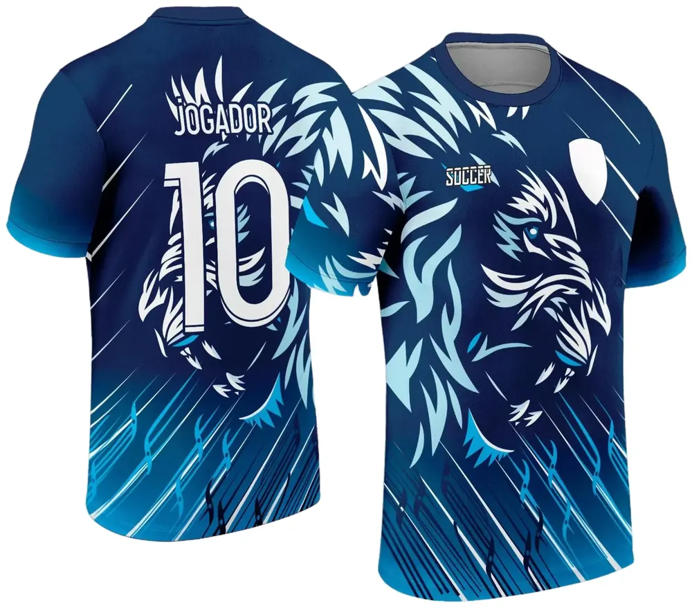Arte Vetor Camisa Interclasse - Jogos Internos - 2024 - Leão Modelo 03
