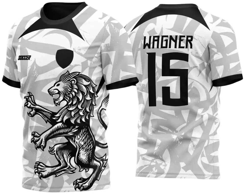 Arte Vetor Camisa InterClasse Leão 2024 Modelo 03