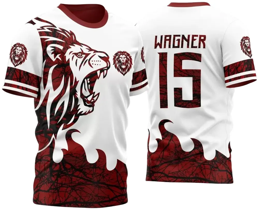 Arte Vetor Camisa InterClasse Leão 2024 Modelo 02