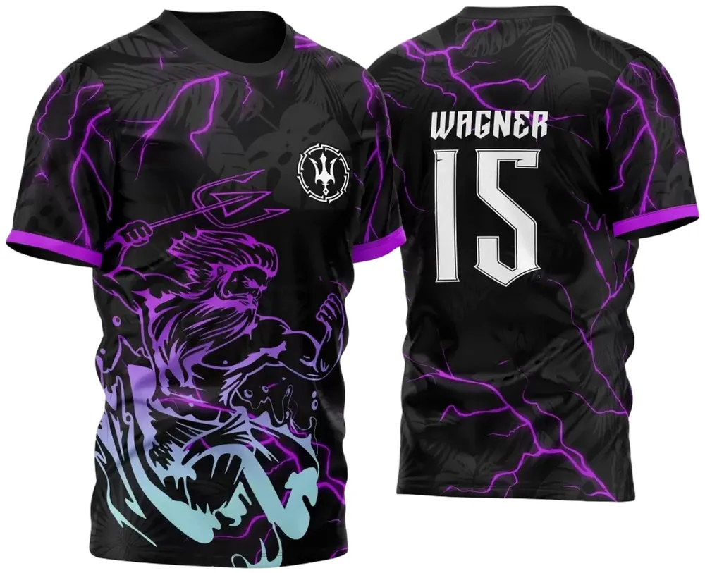 Arte Vetor Camisa InterClasse Poseidon Raios 2023