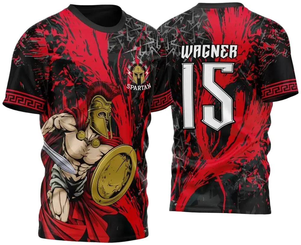 Arte Vetor Camisa InterClasse Spartanos 2023 Modelo 03