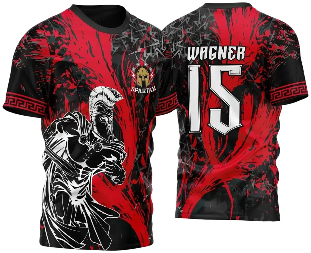 Arte Vetor Camisa InterClasse Spartanos 2023