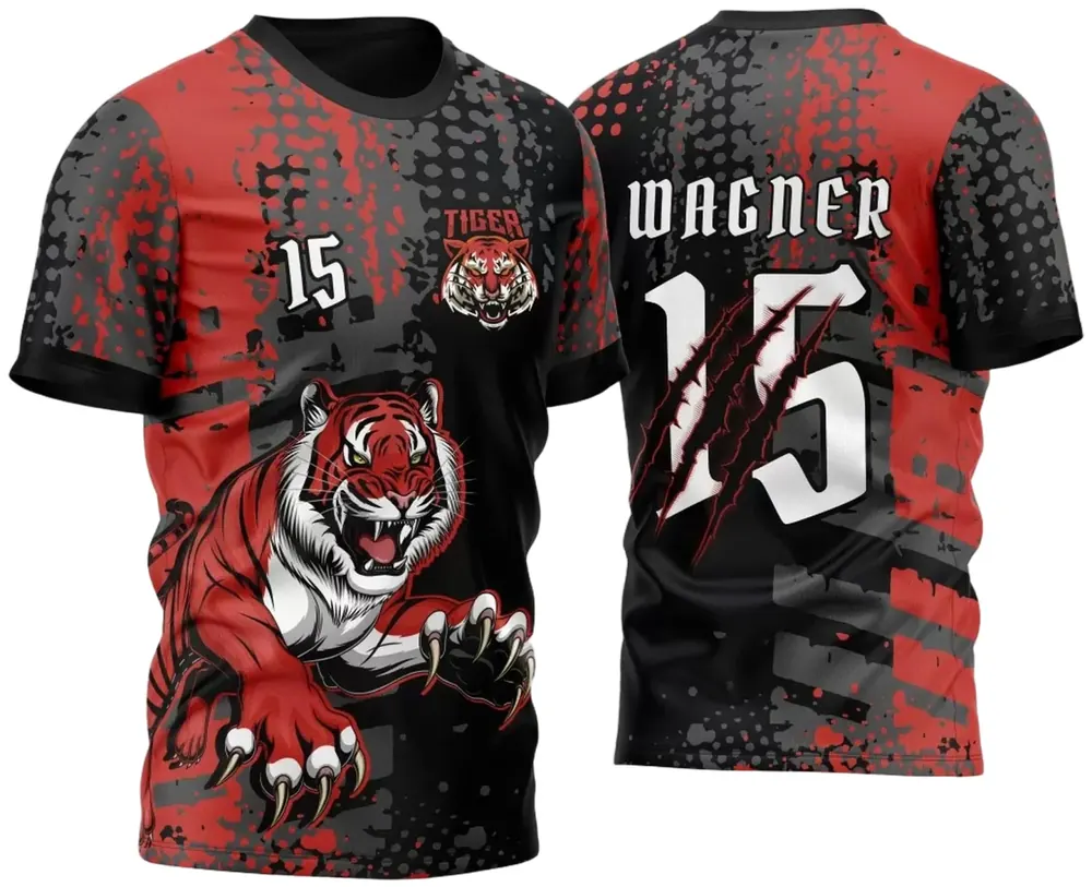 Camisa InterClasse Tigres 2025 Vermelha