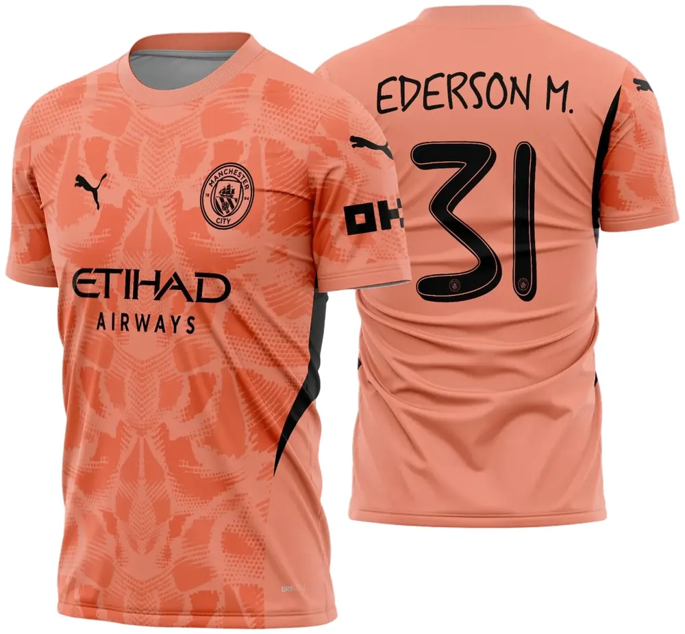 Camisa Manchester City Goleiro 2024 - 2025 Modelo 02