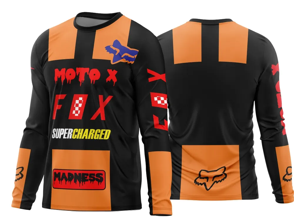 Arte Vetor Camisa MOTOCROSS 2024 - 2025 Modelo 05