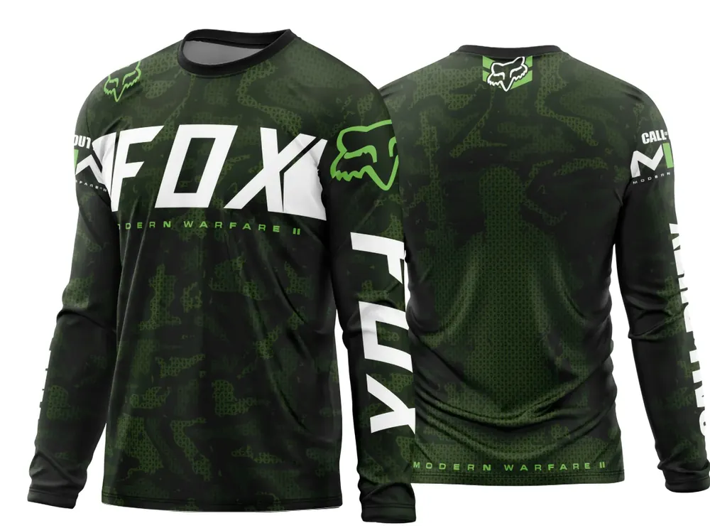 Arte Vetor Camisa MOTOCROSS 2024 - 2025 Modelo 09