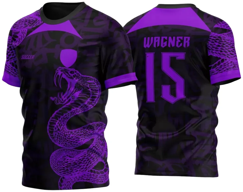 Camisa Para Atlética Acadêmica e InterClasse Cobra 2023 Modelo 04