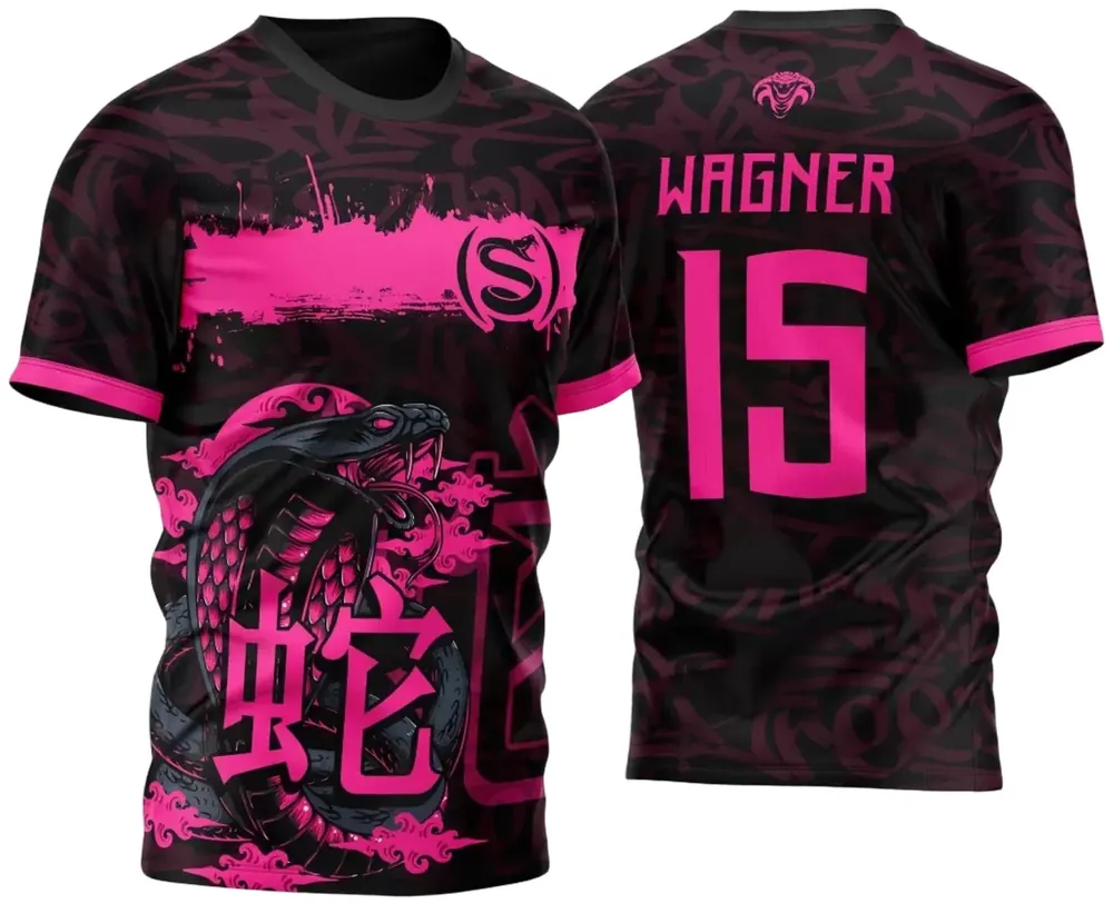 Arte Vetor Camisa Para Atlética Acadêmica e InterClasse Cobra Naja M2 2023 Modelo 02