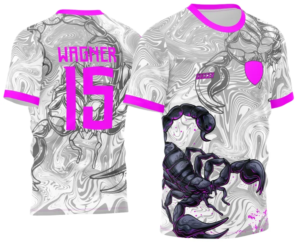 Arte Vetor Camisa Para Atlética Acadêmica e InterClasse Escorpião 2023 Modelo 02