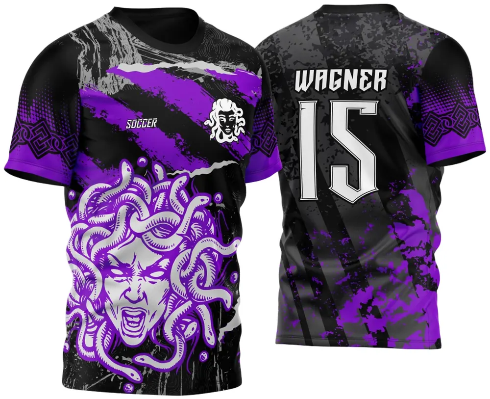 Camisa Para InterClasse Medusa em Furia 2023 Modelo 04