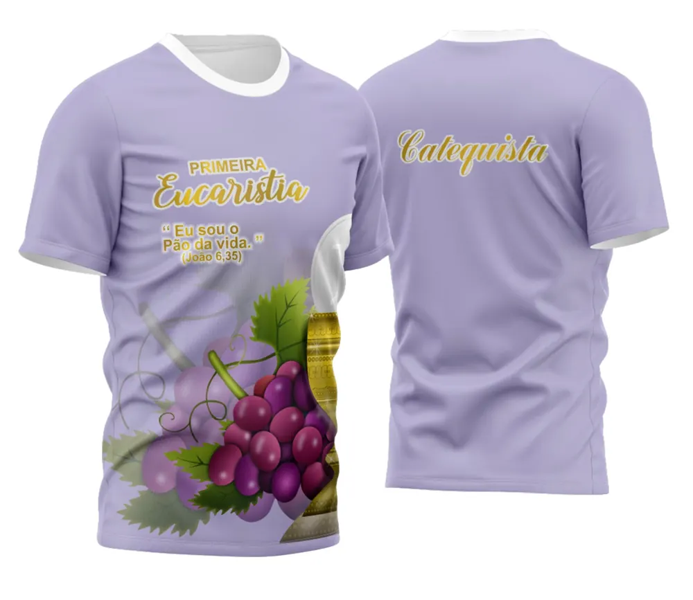 Arte Camisa Religiosa - Expressão da Eucaristia