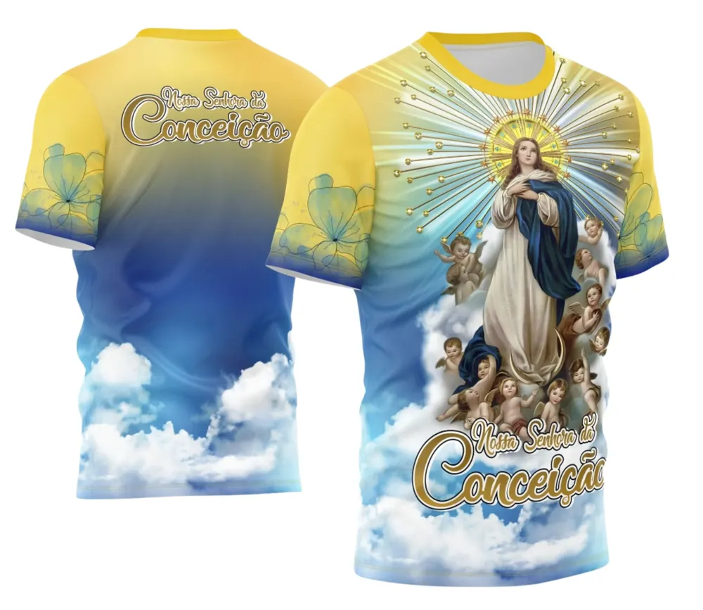 Camisa Exclusiva Religião - Nossa Senhora Imaculada Conceição 2026