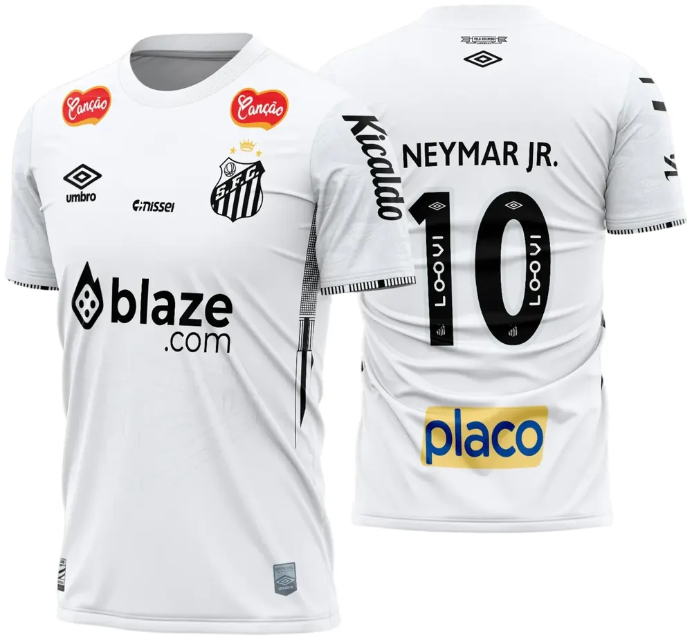 Camisa Santos Titular 2024 - 2025 Modelo 02