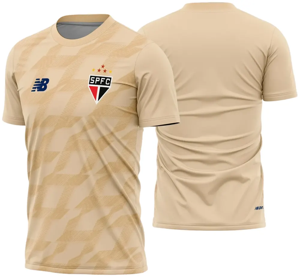 Arte Vetor Camisa São Paulo Treino 2024 - 2025