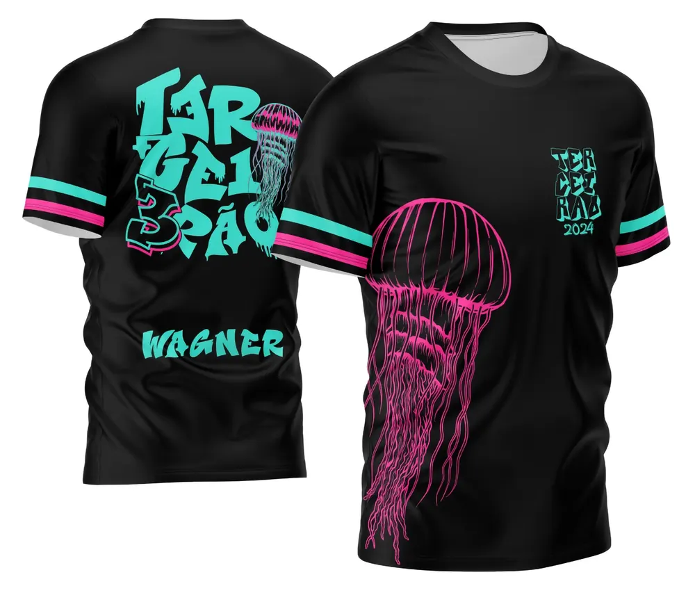 Camisa Criativa Terceirão Água Viva