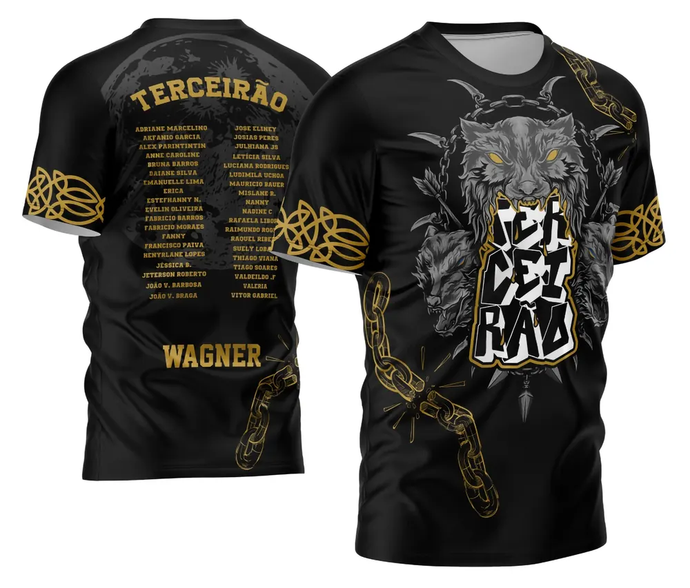 Camisa Estilo Terceirão Pele de Lobo Modelo Único
