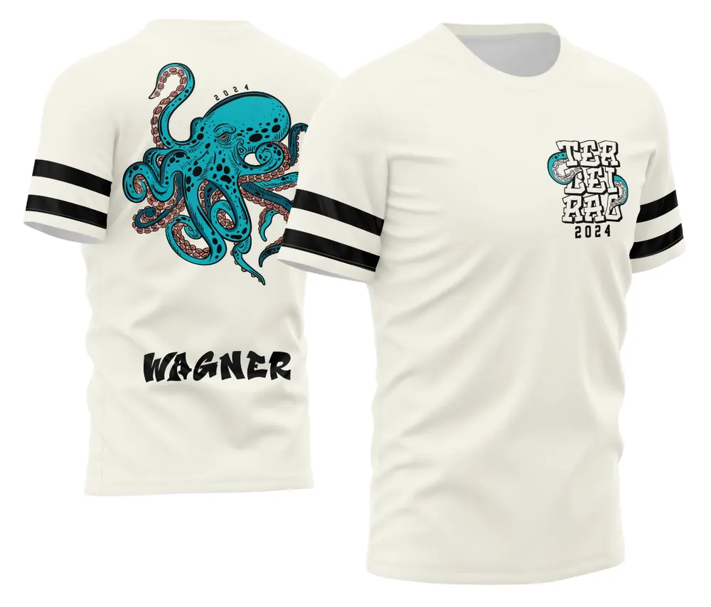 Camisa Exclusiva Terceirão 2026 com Estampa Polvo