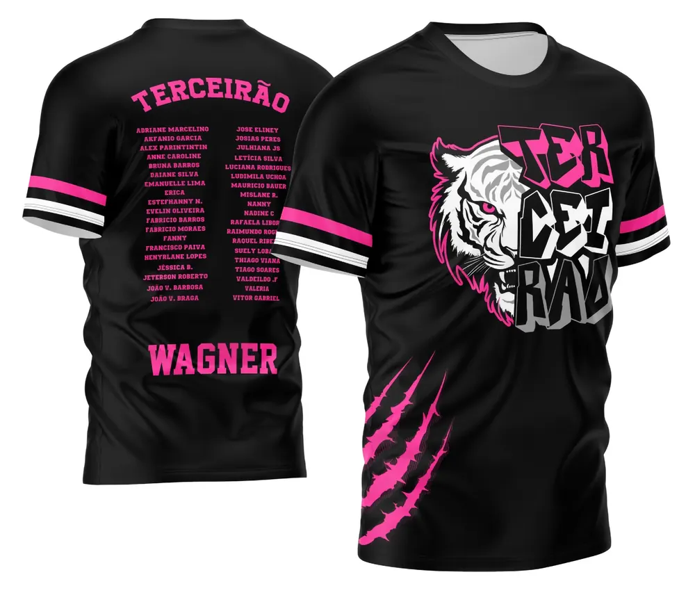 Camisa Exclusiva Terceirão Tigre Branco