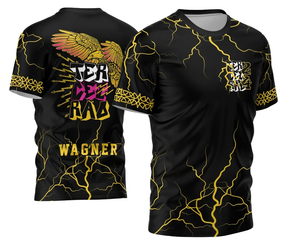 Arte Camisa Terceirão Águia em Chamas 2026 Estilo Impacto