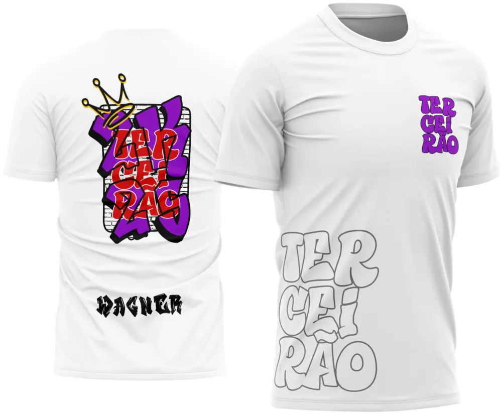 Camisa Terceirão Grafite Expressão Urbana