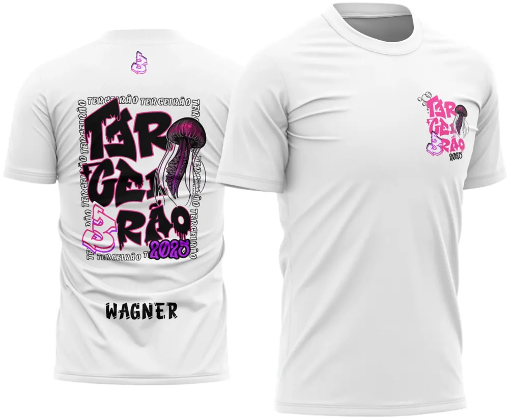 Camisa Exclusiva Terceirão Água Viva Modelo 03