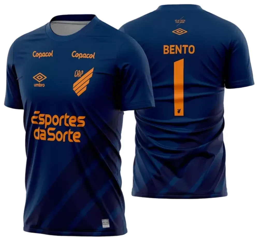 Arte Vetor Estampa Camisa Athletico PR Goleiro III 2023-24