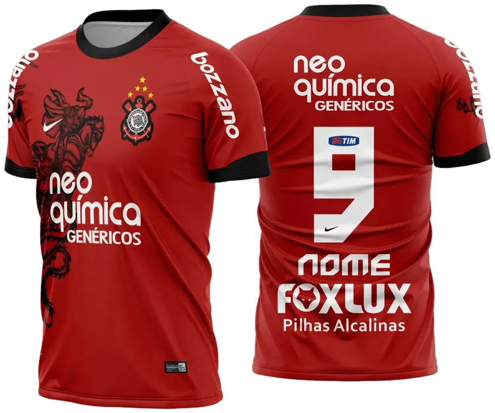 Camisa Estampa Corinthians Terceira 2011 2012