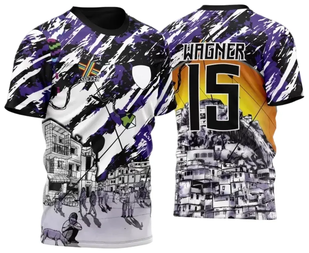 Camisa Estampa Favela