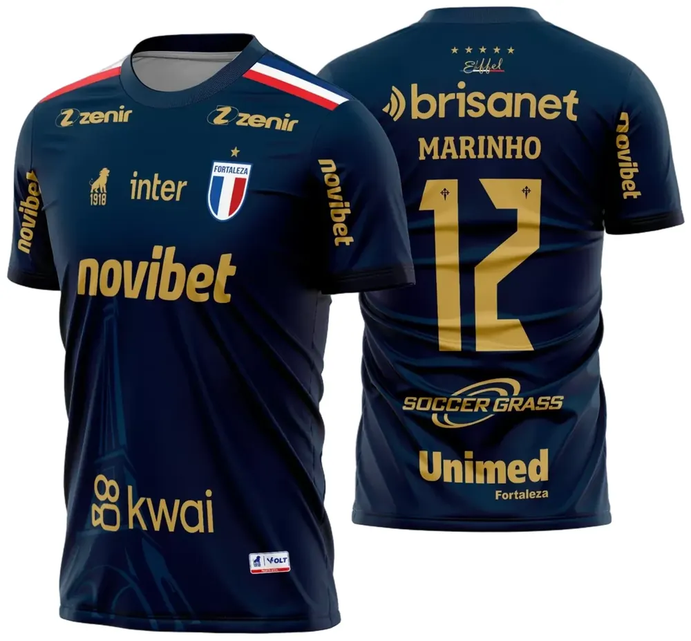 Camisa Estampa Fortaleza Terceira 2023 2024