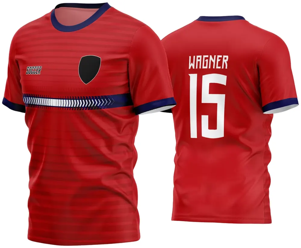Arte Camisa Futebol Time Amador - Modelo 693