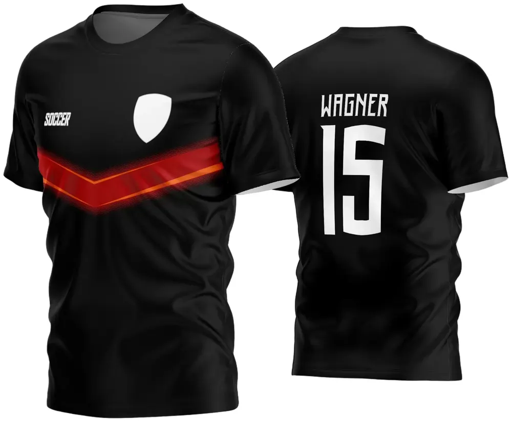 Arte Camisa Futebol Time Amador - Modelo 655