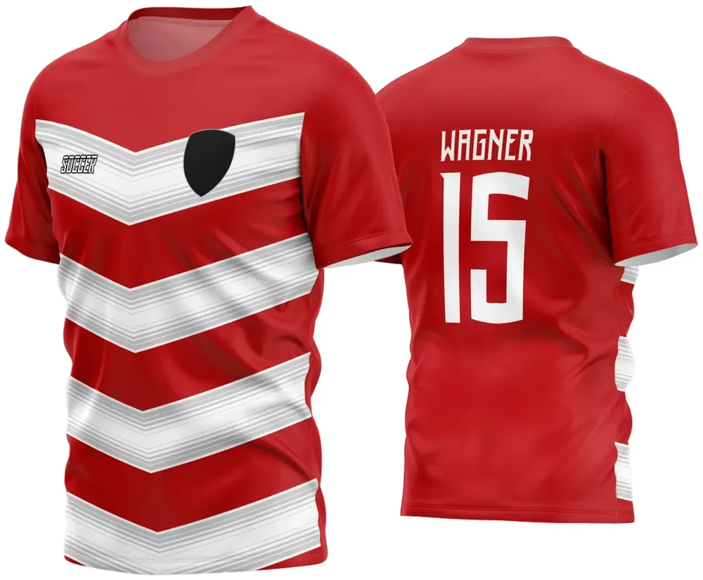 Arte Camisa Futebol Time Amador - Modelo 653