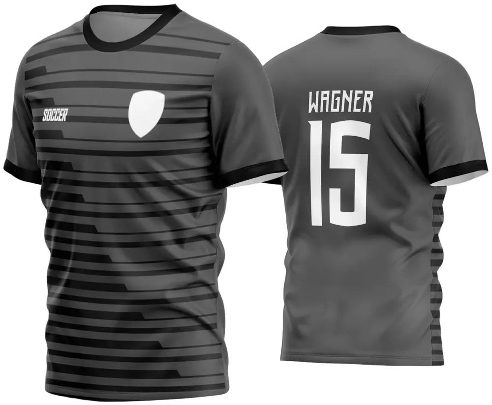 Arte Camisa Futebol Time Amador - Modelo 645