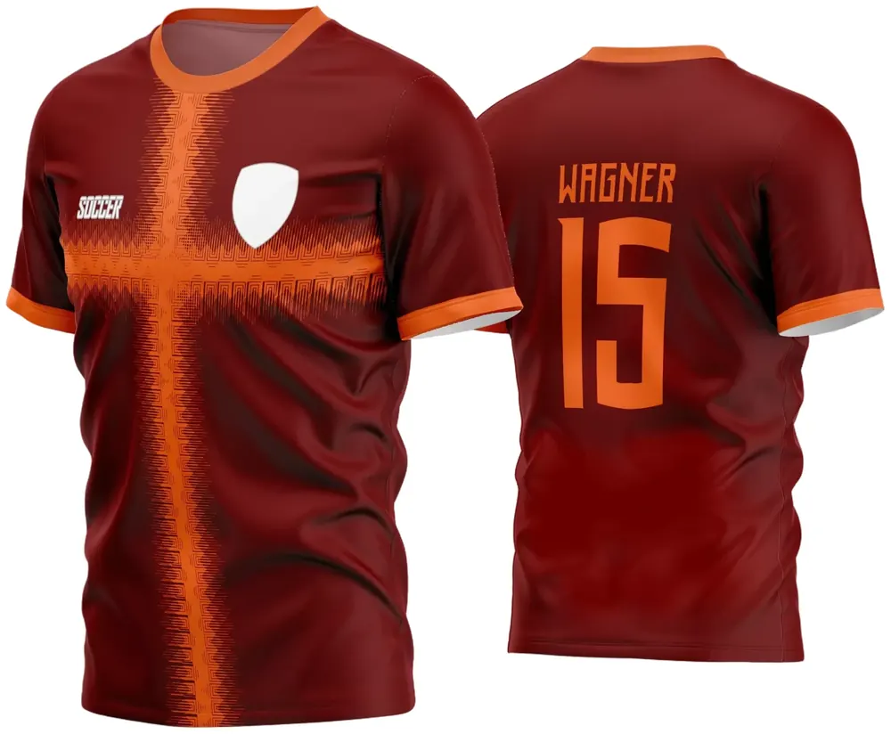 Arte Camisa Futebol Time Amador - Modelo 636