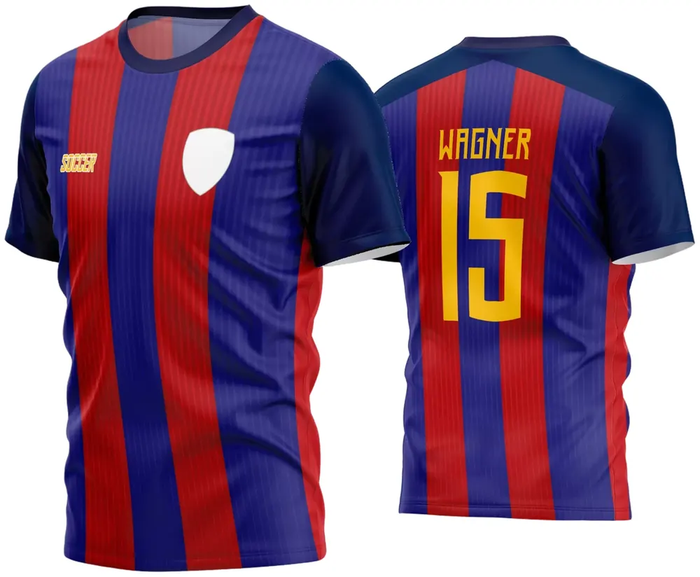 Arte Camisa Futebol Time Amador - Modelo 629
