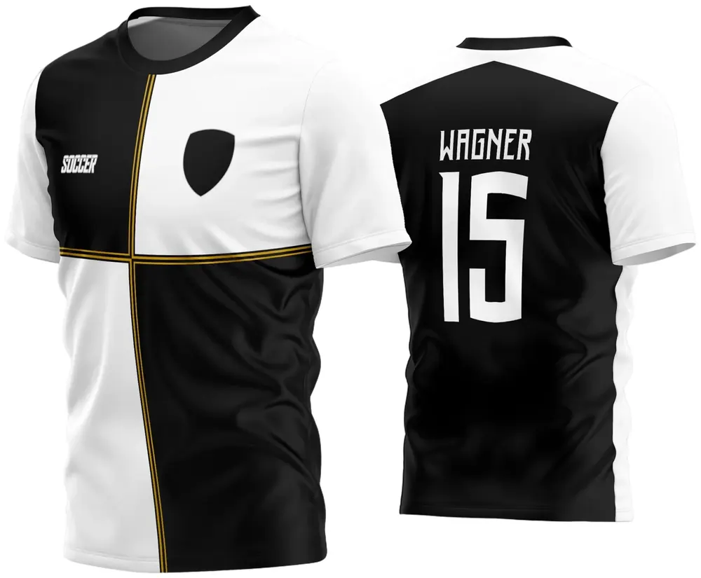 Arte Camisa Futebol Time Amador - Modelo 624