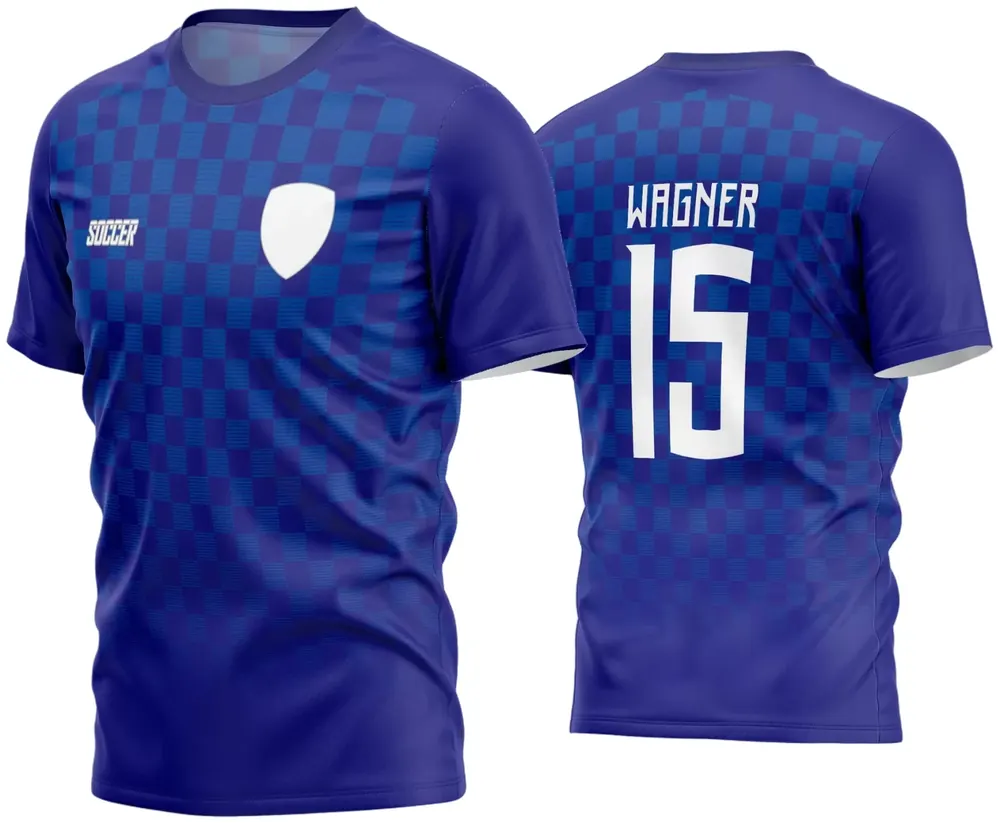 Arte Camisa Futebol Time Amador - Modelo 615