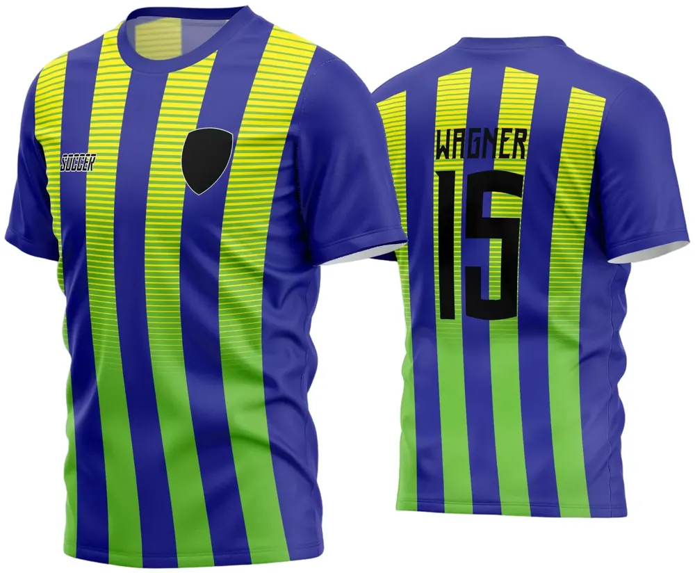 Arte Camisa Futebol Time Amador - Modelo 609