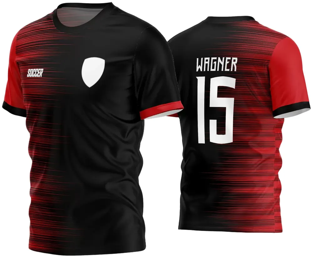 Arte Camisa Futebol Time Amador - Modelo 604
