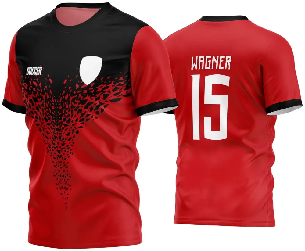 Arte Camisa Futebol Time Amador - Modelo 592