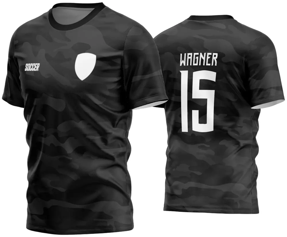 Arte Camisa Futebol Time Amador - Modelo 583