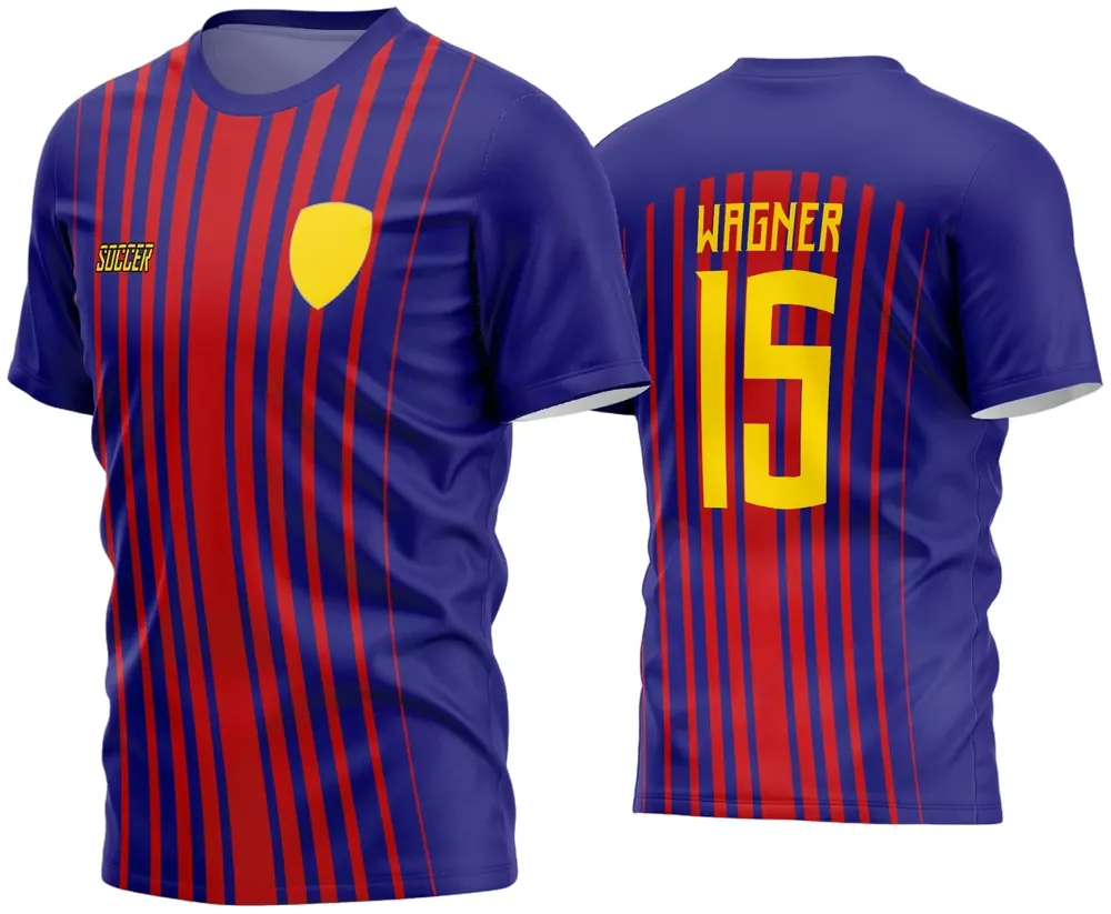 Arte Camisa Futebol Time Amador - Modelo 578