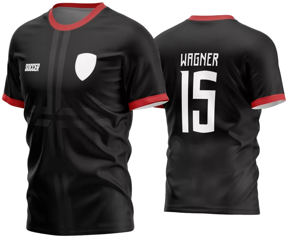 Arte Camisa Futebol Time Amador - Modelo 547