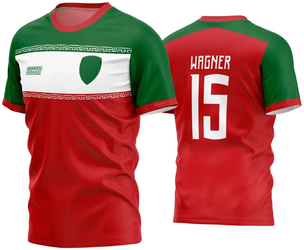 Camisa Futebol Time Amador - Modelo 542