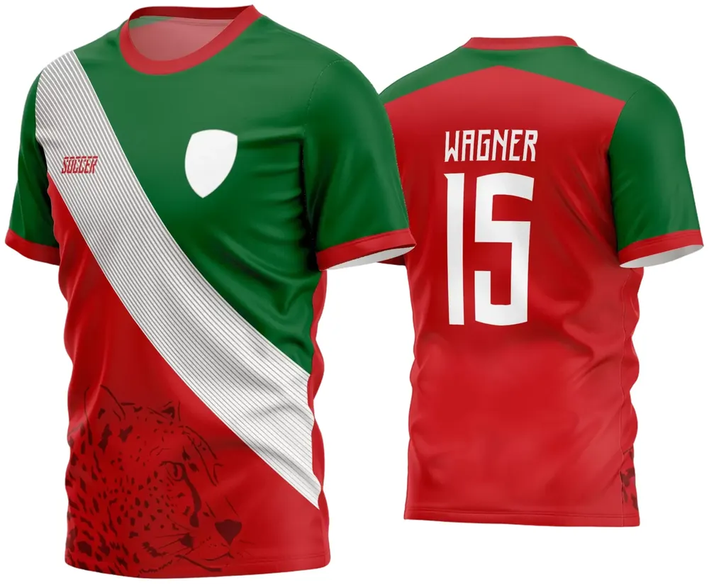 Arte Camisa Futebol Time Amador - Modelo 527