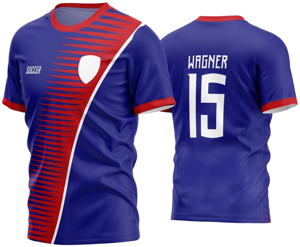 Arte Camisa Futebol Time Amador - Modelo 524