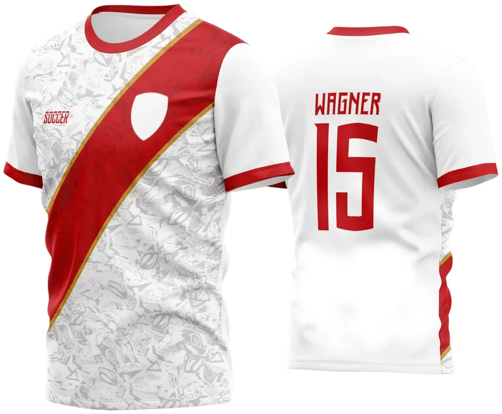 Arte Camisa Futebol Time Amador - Modelo 520